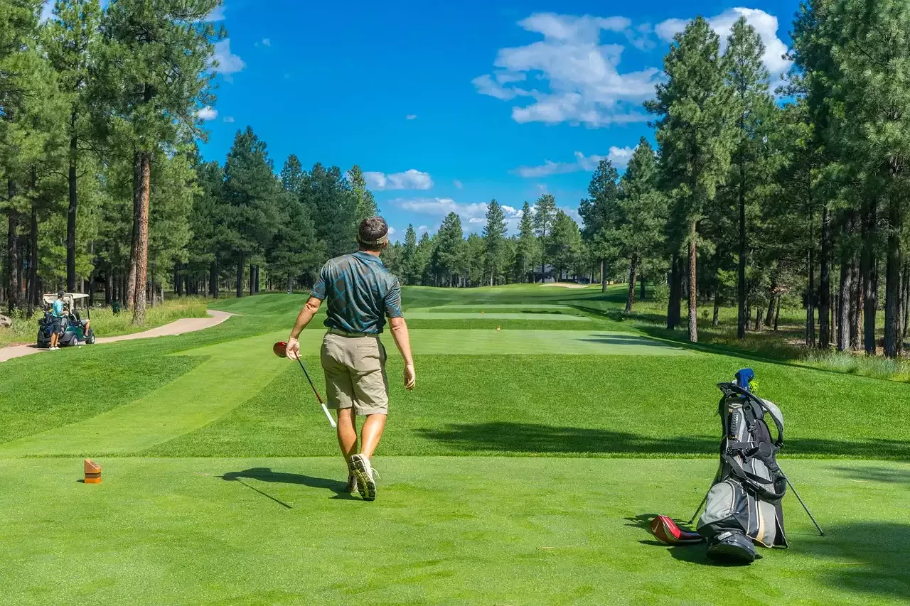 Os quatro importantes campos de golfe